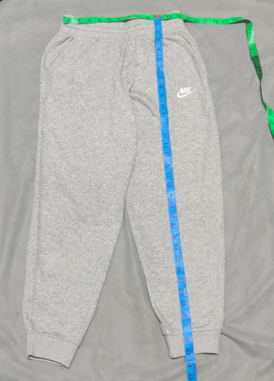 Nike Men Cotton Gray Trouser L