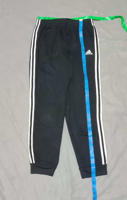 Adidas Men Cotton Black Trouser L