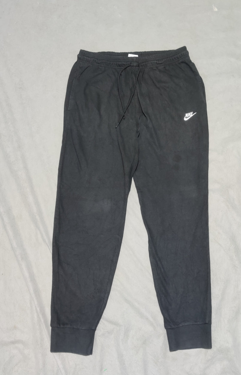 Nike Men Cotton Black Trouser M