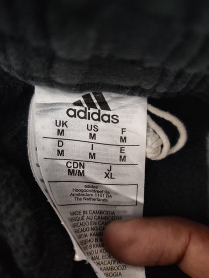 Adidas Men Cotton Black Trouser M