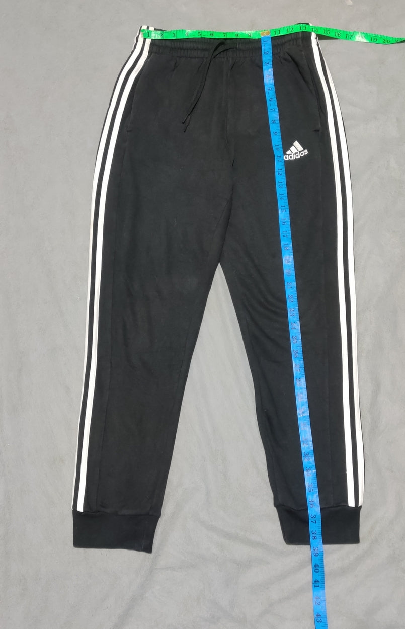 Adidas Men Cotton Black Trouser M