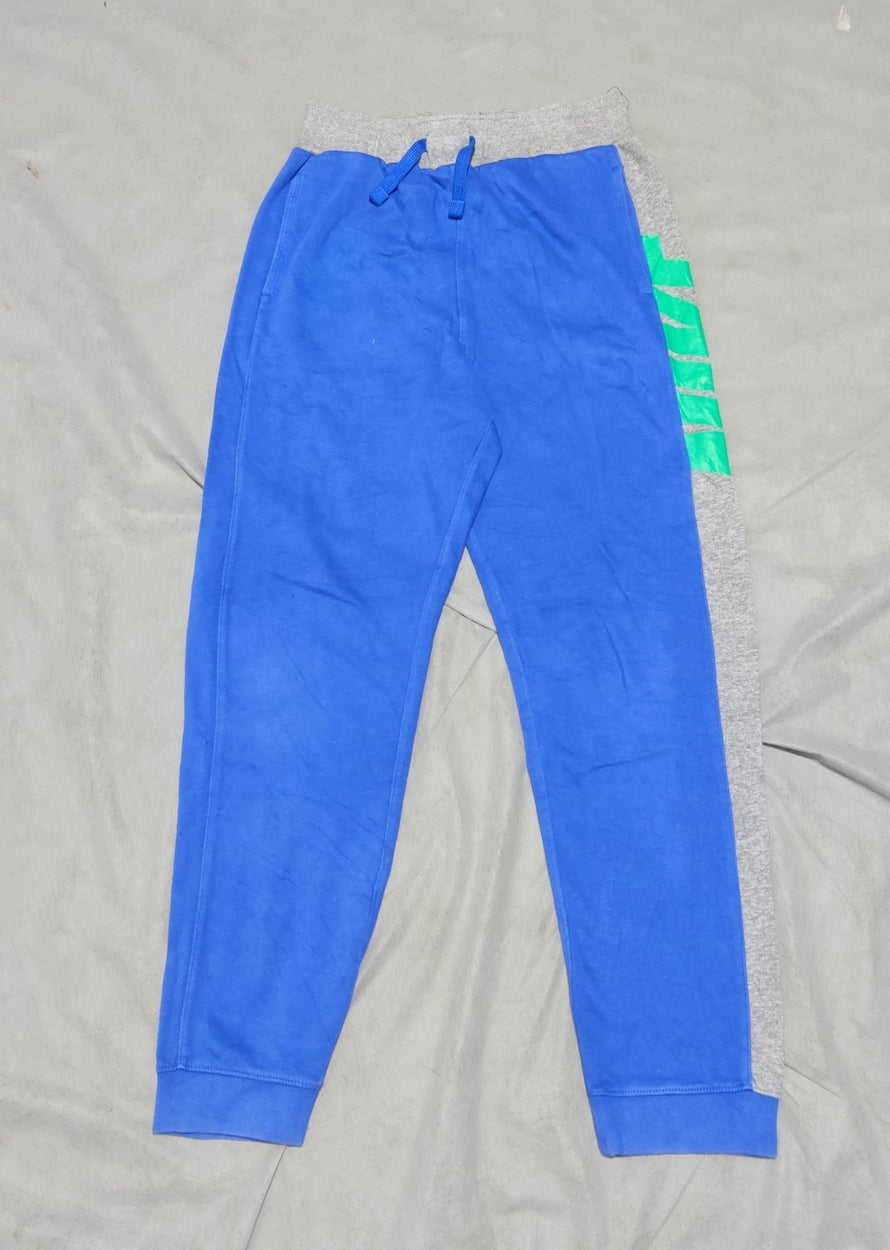 Nike Men Cotton Blue Trouser XL