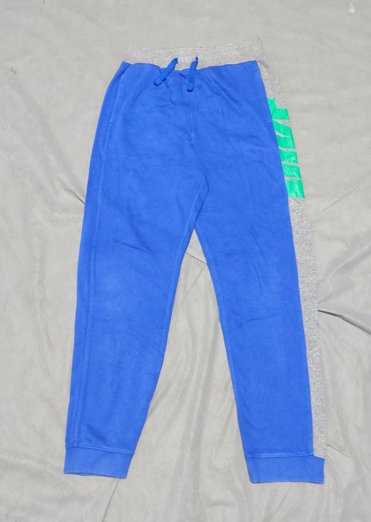 Nike Men Cotton Blue Trouser XL