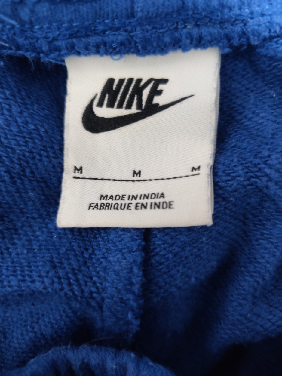 Nike Men Cotton Blue Trouser M