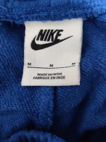 Nike Men Cotton Blue Trouser M