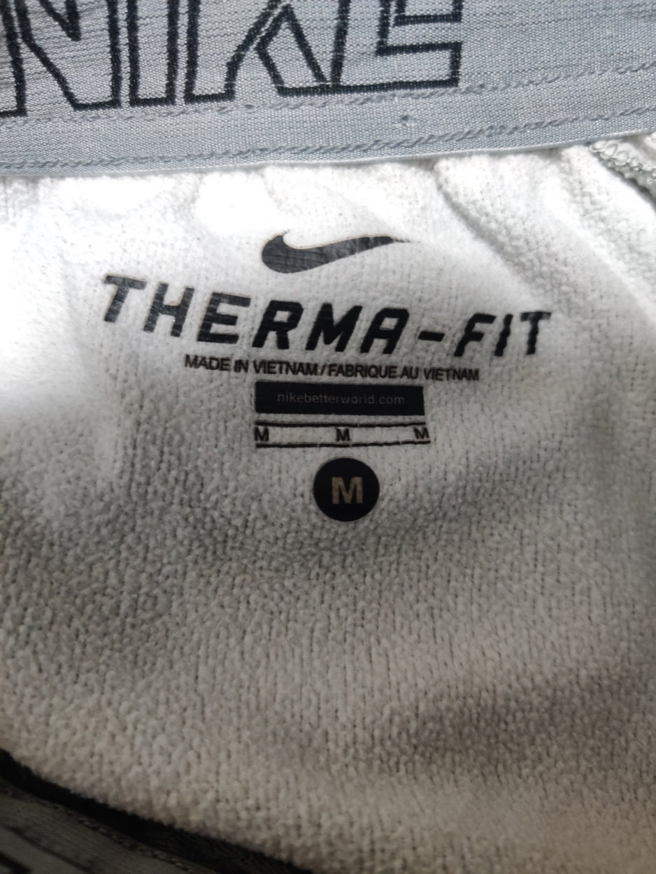 Nike Men Cotton Gray Trouser M