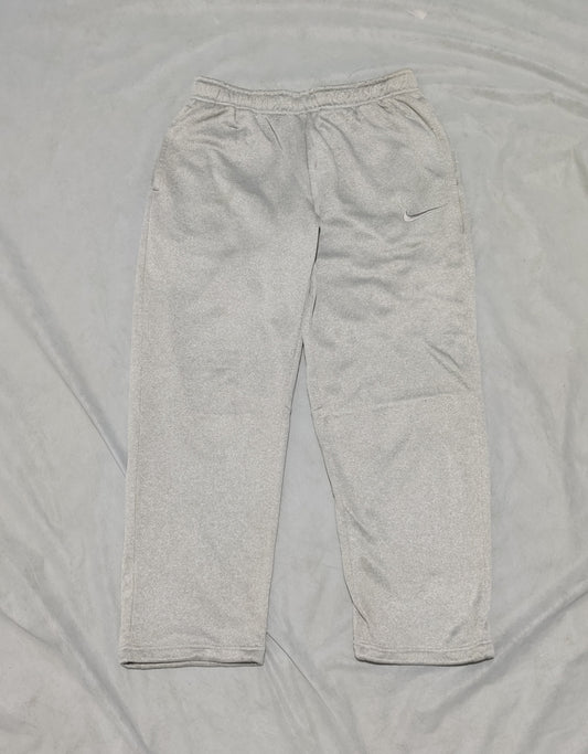 Nike Men Cotton Gray Trouser M