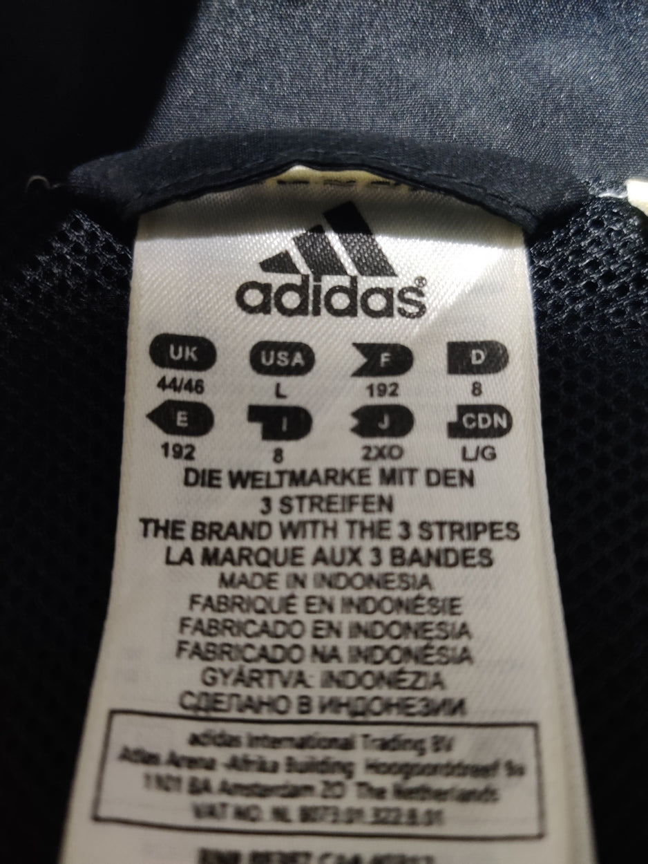 Adidas Sport Black Men Windbreaker L