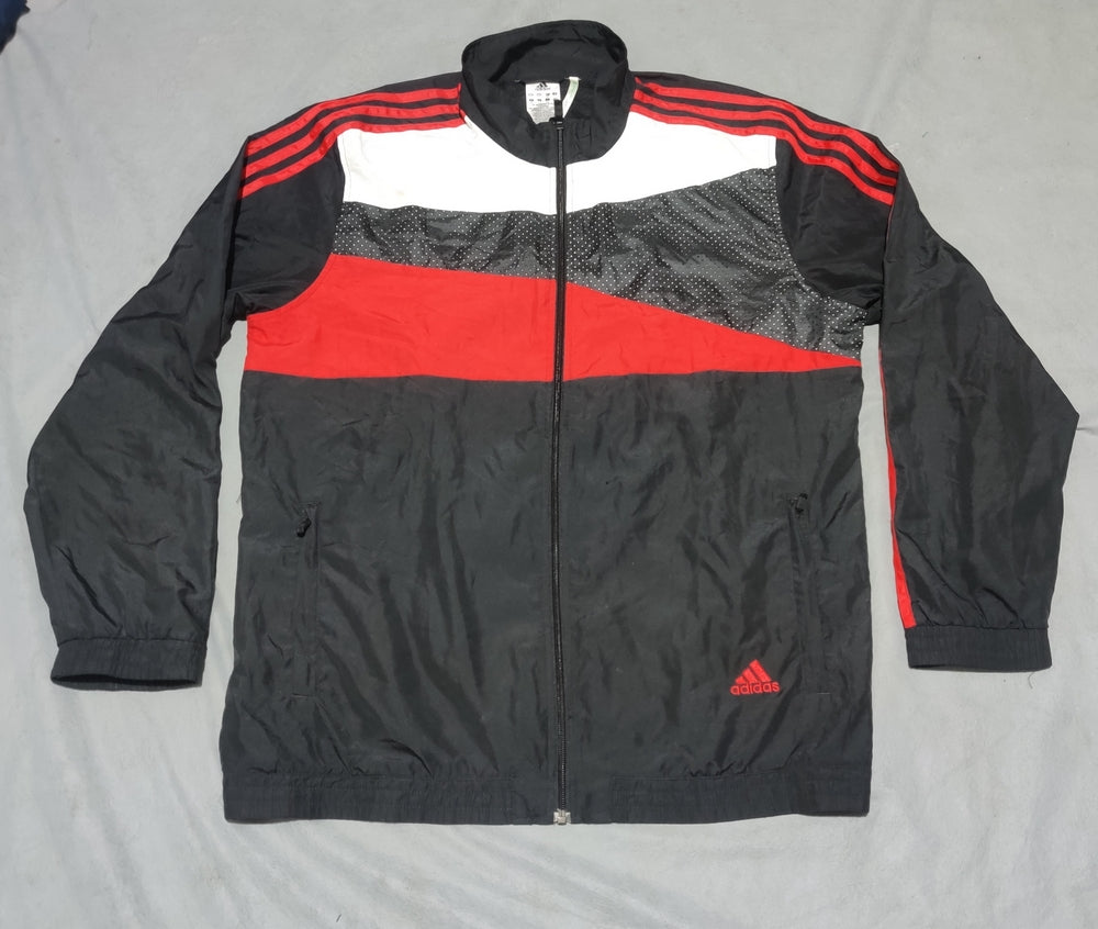Adidas Sport Black Men Windbreaker L