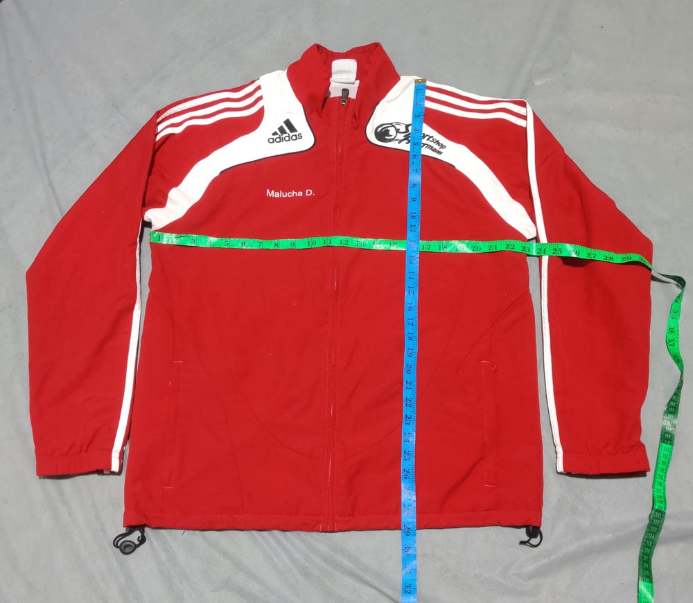 Adidas Sport Red Men Windbreaker L