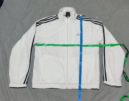 Adidas Sport Men White Windbreaker M