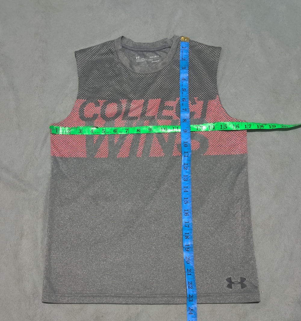 Under Armour Women Sport Gray Vest T Shirt L