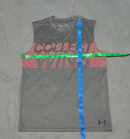 Under Armour Women Sport Gray Vest T Shirt L