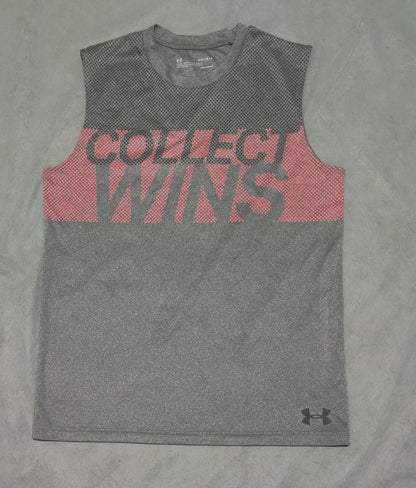Under Armour Women Sport Gray Vest T Shirt L