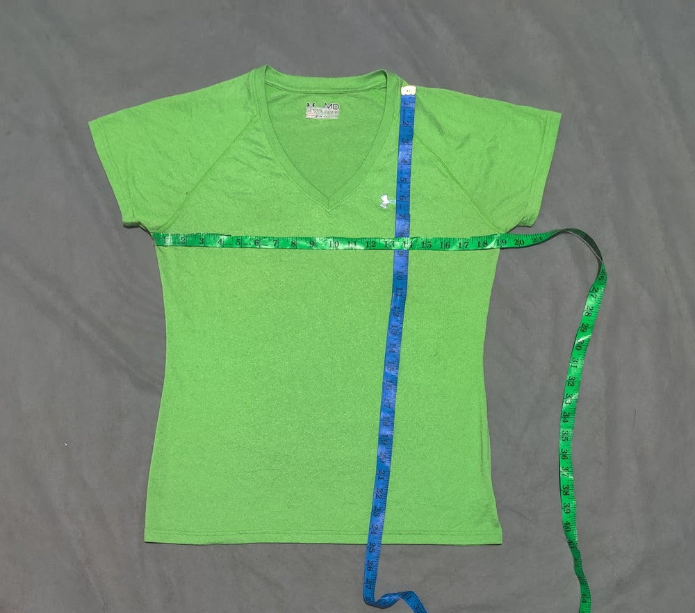 Under Armour Women Sport Green T Shirt M