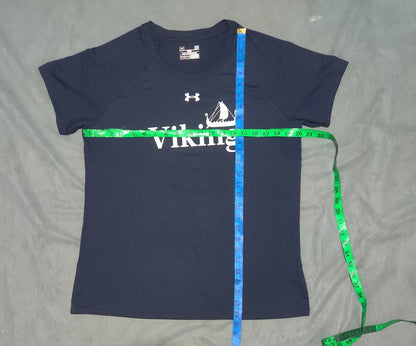Under Armour Women Sport Blue T Shirt L