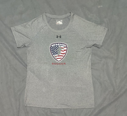 Under Armour Women Sport Gray T Shirt M