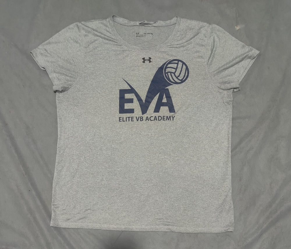 Under Armour Women Sport Gray T Shirt 2XL