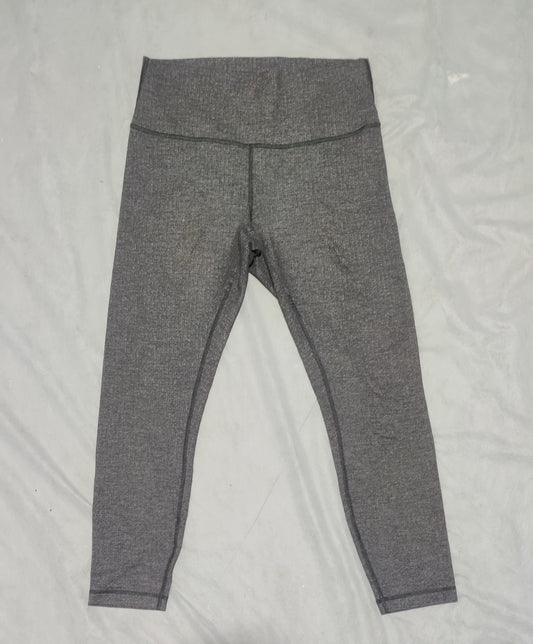 Lululemon Women Gray Sport Tights