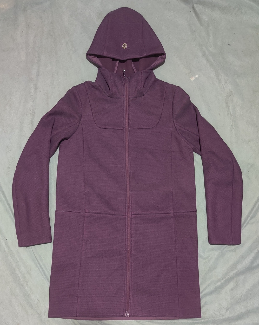 Lululemon Women Purple Hooded Coat Jacket
