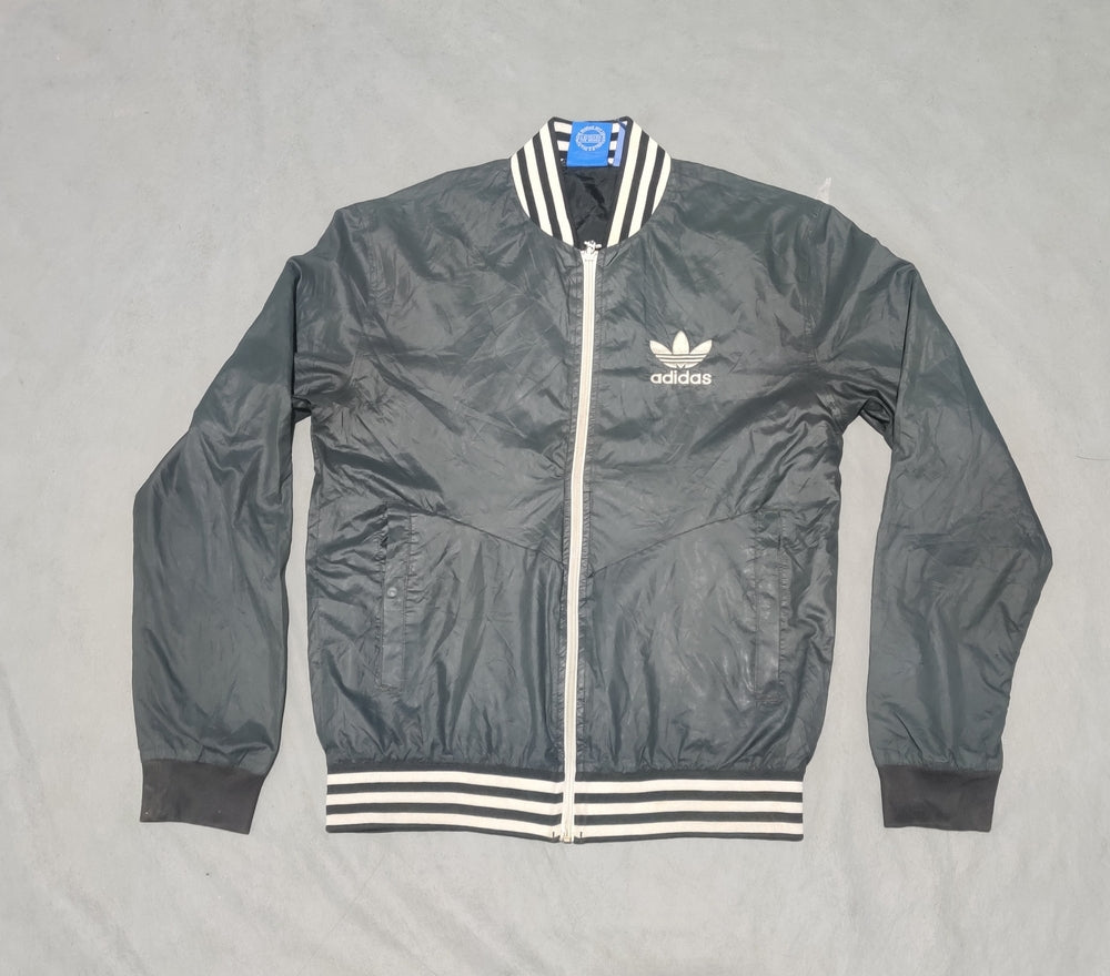 Adidas Sport Gray Men Windbreaker XS