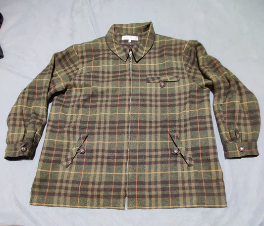 Dudley Women Green Jacket 2XL