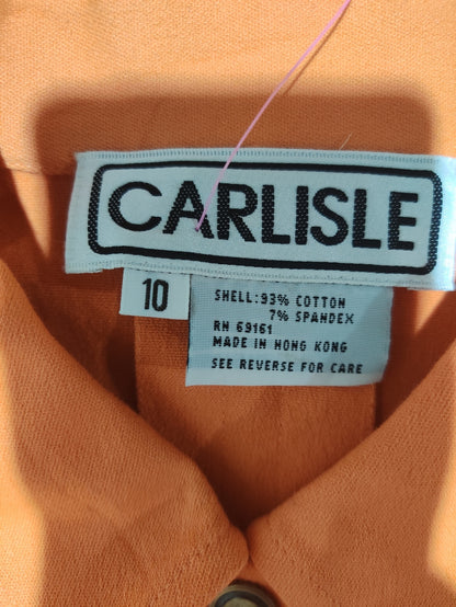 Carlisle Women Orange Jacket M