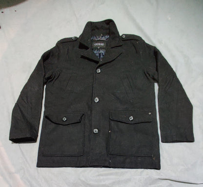 Guess Men Black Coat