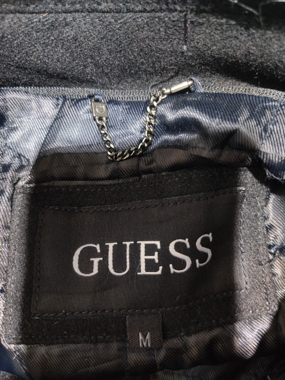 Guess Men Black Coat