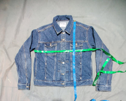 Old Navy Women Blue Denim Jacket M