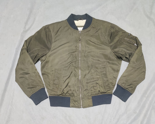Abercrombie & Fitch Women Green Jacket XS
