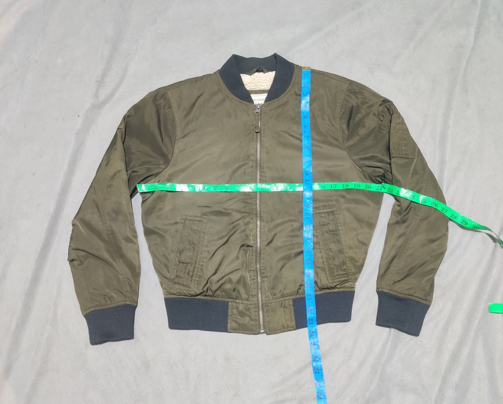 Abercrombie & Fitch Women Green Jacket XS