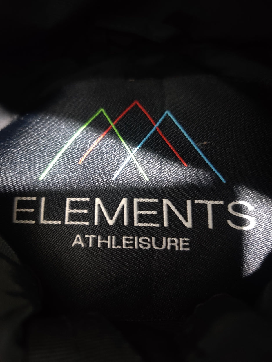 Elements Women Black Long Jacket M