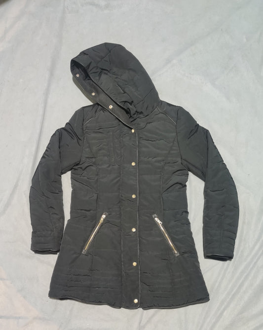 Elements Women Black Long Jacket M