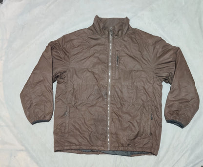 Athletic Works Men Brown Puffer Jacket