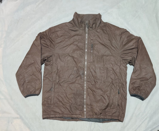 Athletic Works Men Brown Puffer Jacket