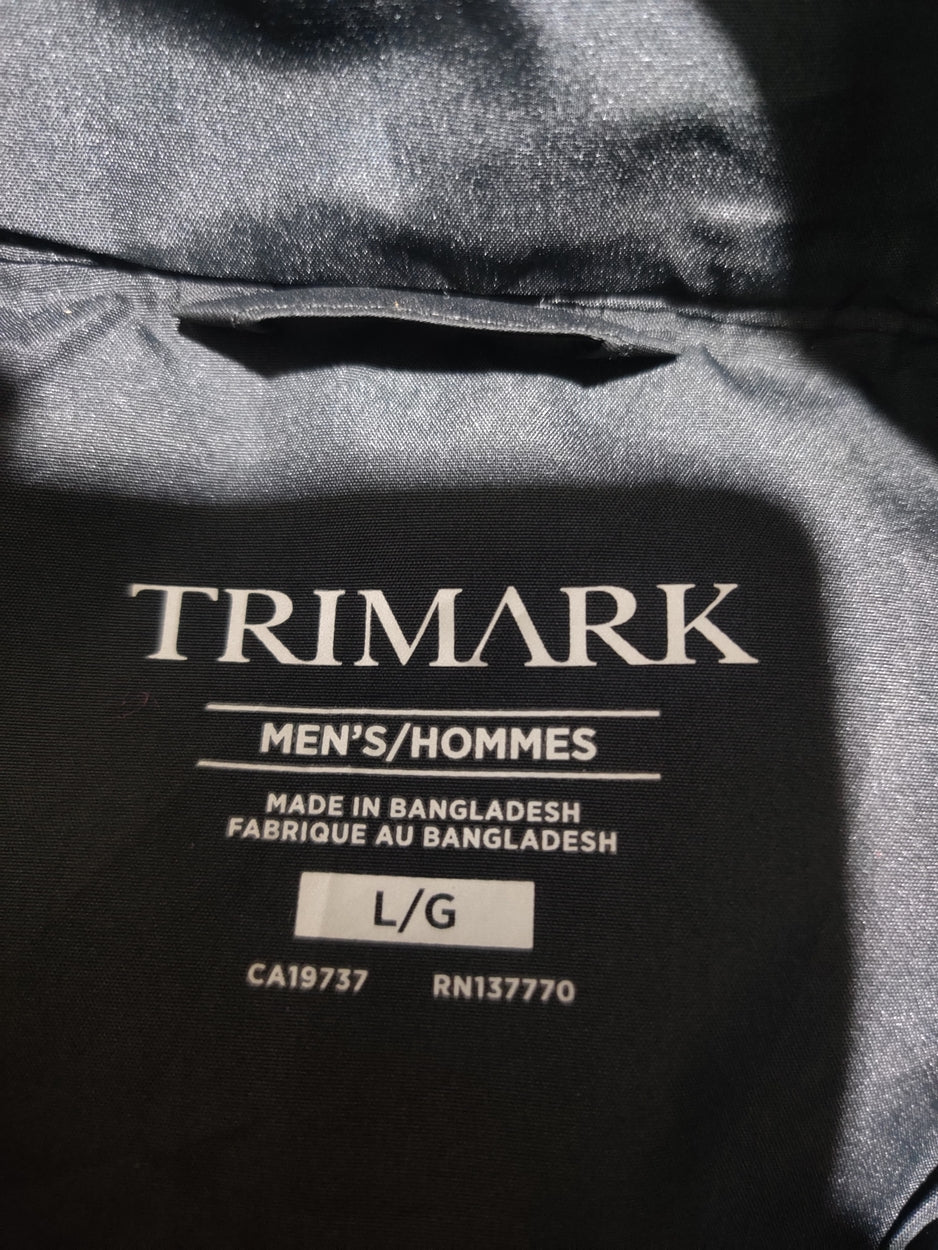 Trimark Men Black Sport Windbreaker