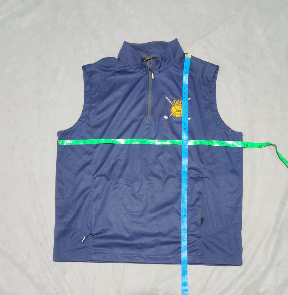 Core 365 Men Blue Sport Vest Windbreaker