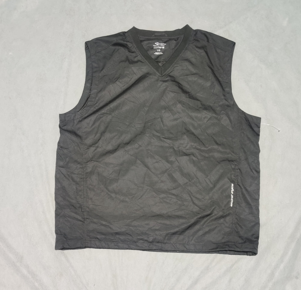 Snake Eyes Men Black Sport Vest Windbreaker