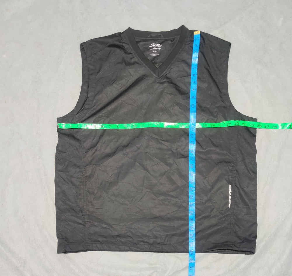 Snake Eyes Men Black Sport Vest Windbreaker