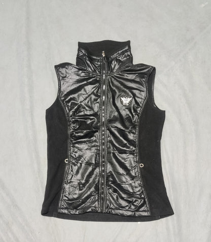 Daily Women Black Vest Jacket M