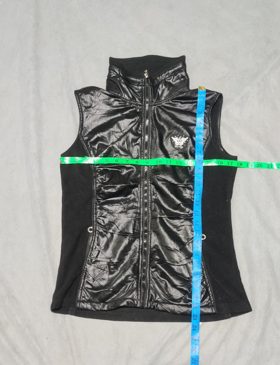 Daily Women Black Vest Jacket M
