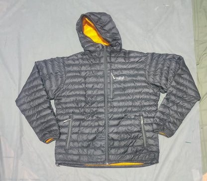 Rab Men Gray Puffer Jacket