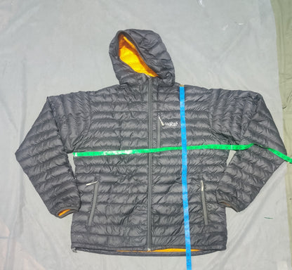 Rab Men Gray Puffer Jacket