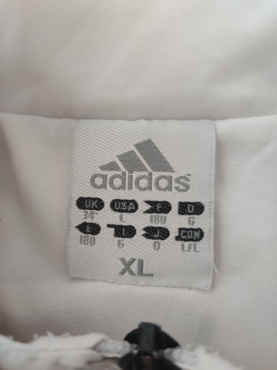 Adidas Men Sport White Windbreaker