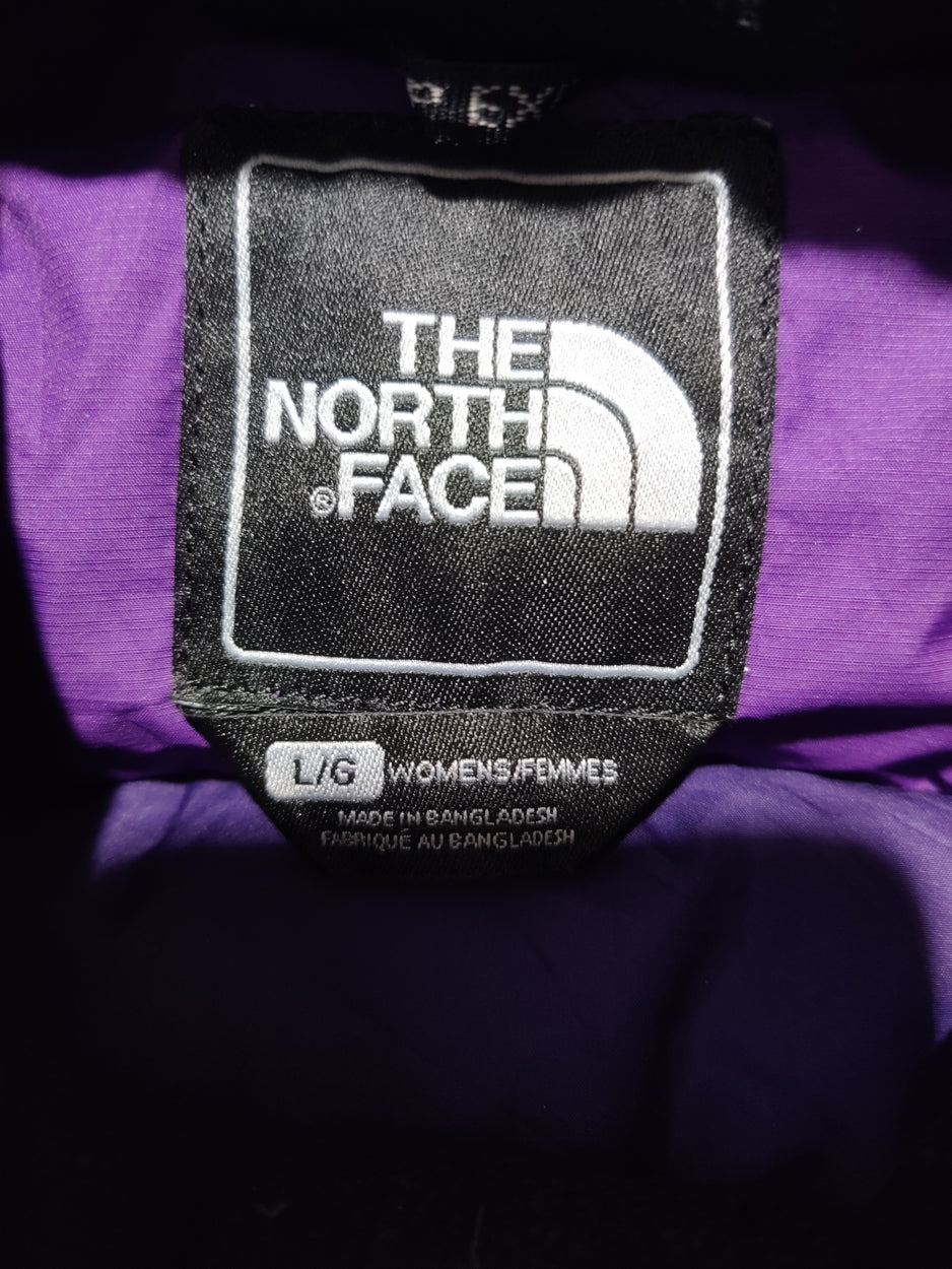The North Face 700 fill Women Purple Vest Puffer Jacket
