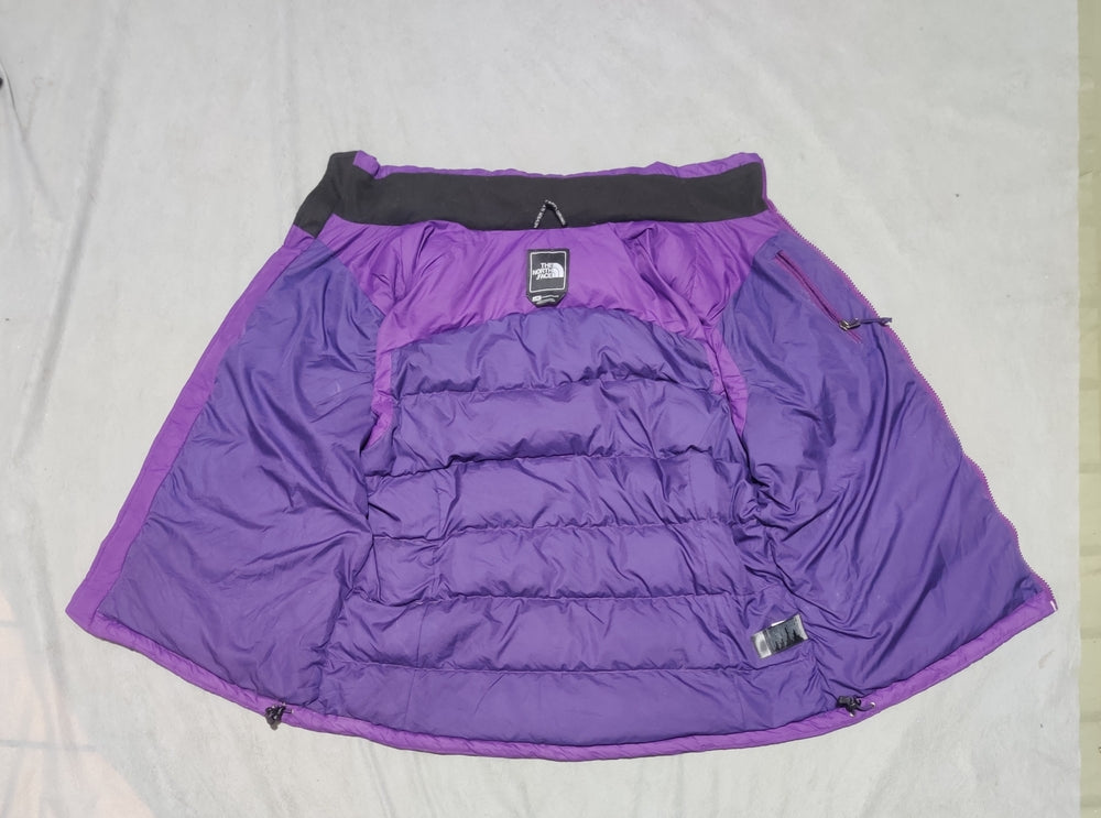 The North Face 700 fill Women Purple Vest Puffer Jacket