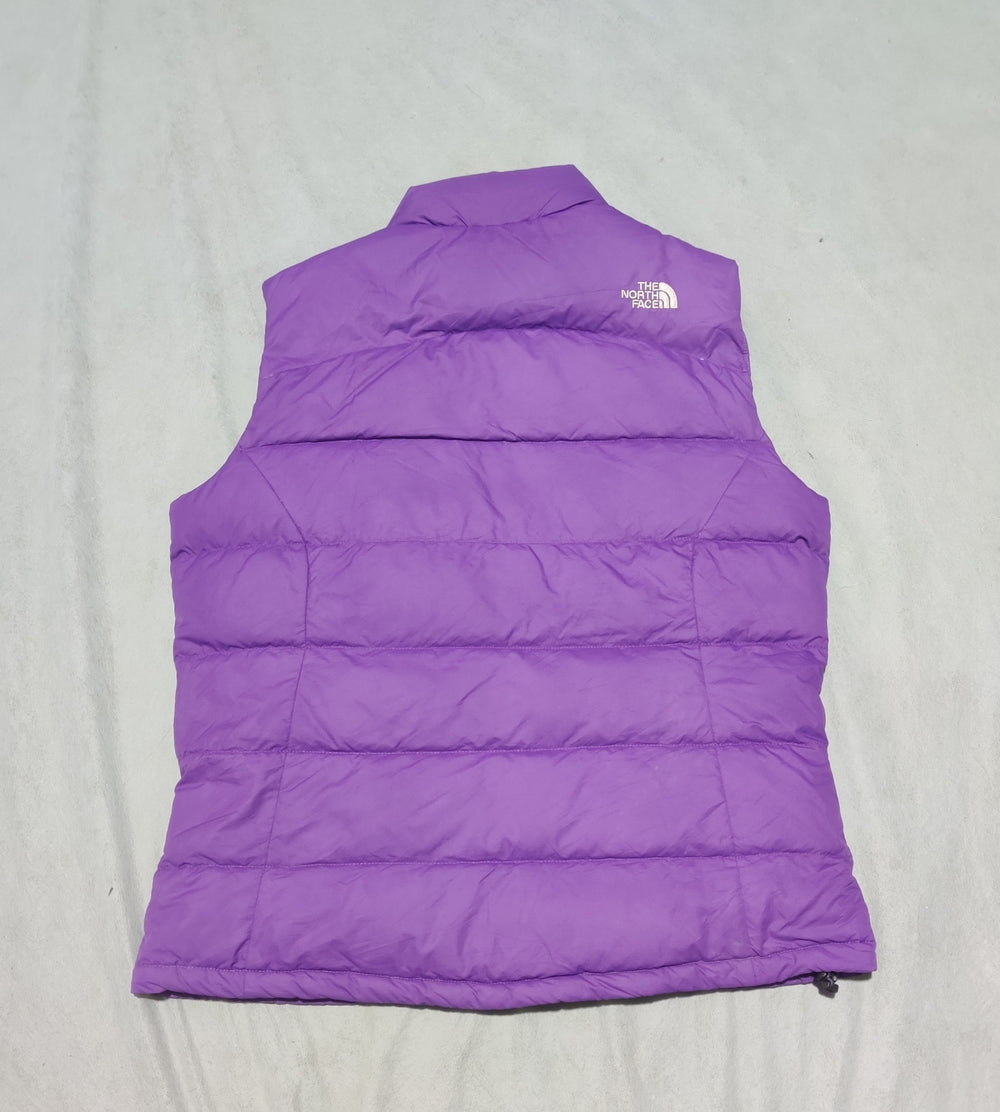 The North Face 700 fill Women Purple Vest Puffer Jacket
