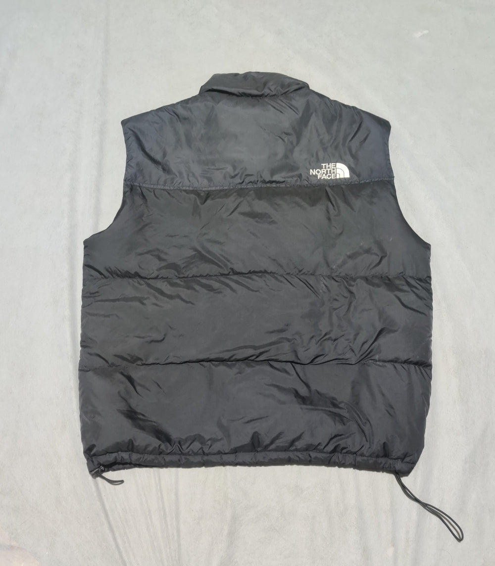 The North Face 700 Fill Men Black Puffer Vest Jacket