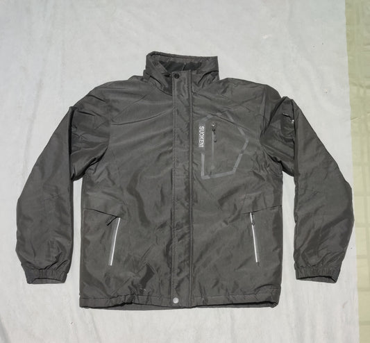Suokeni Men Black Jacket